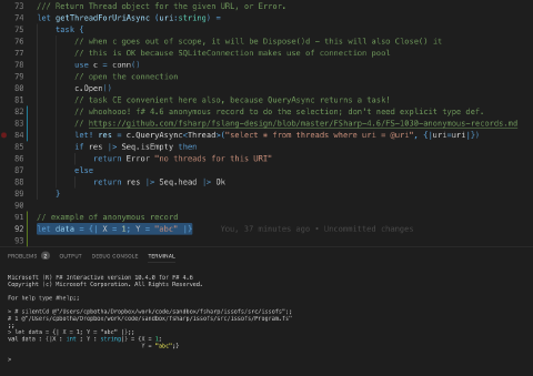 Using the new dotnet fsi from .NET Core 3 Preview 3 in Visual Studio ...